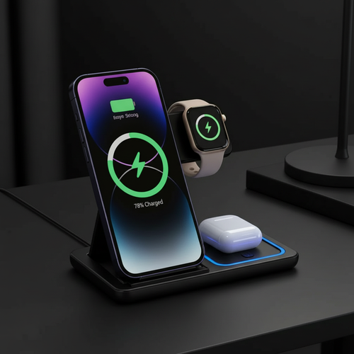 3-in-1 Wireless Charging Station