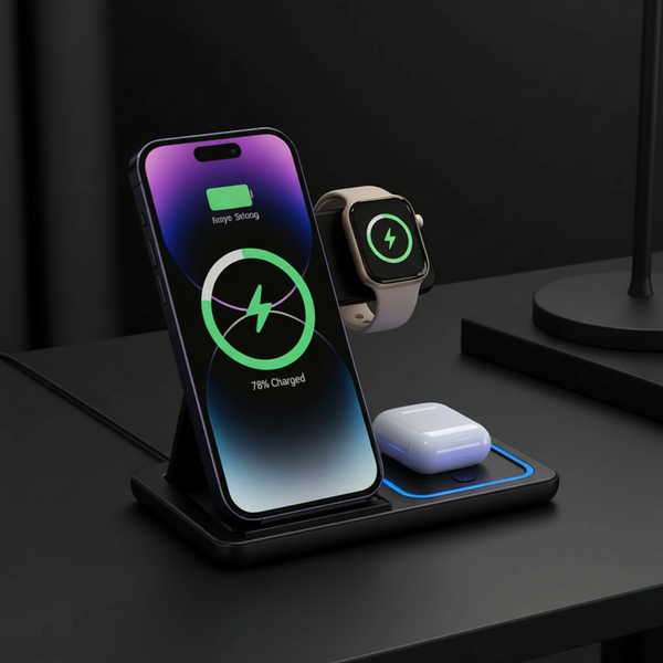 3-in-1 Wireless Charging Station