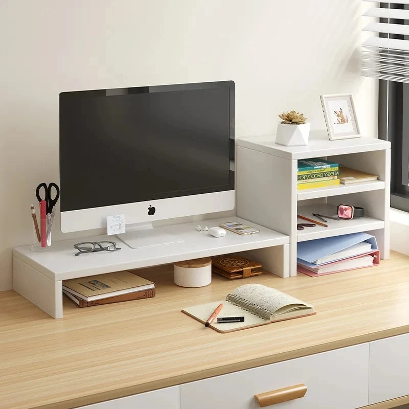 Ergonomic Monitor Riser & Desk Organizer