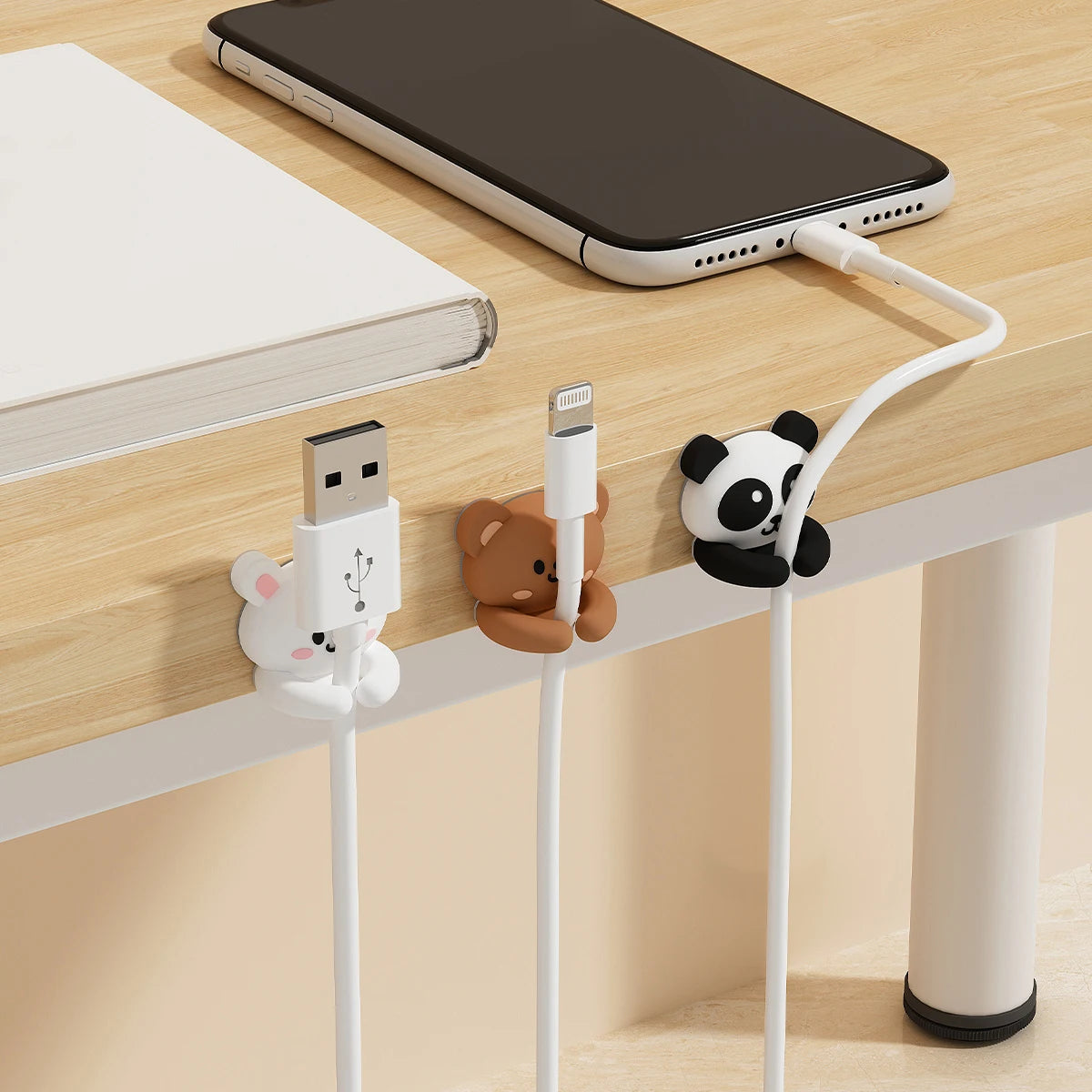 Desktop Cable Organizer Clips