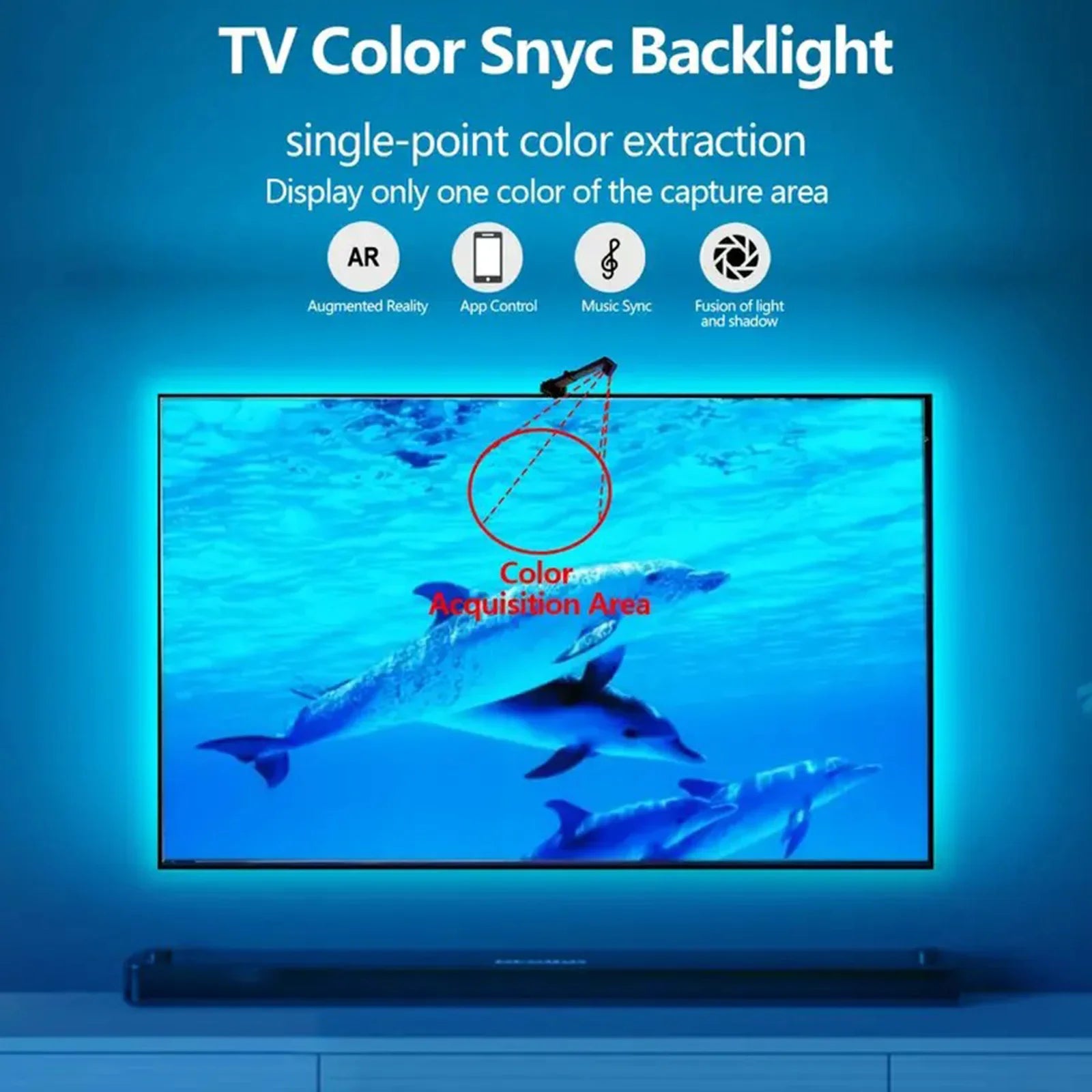 Smart RGBIC LED TV Backlight Strip