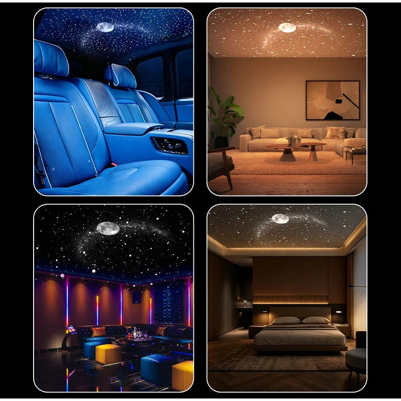 Galaxy Starry Sky Projector Light 6 Star
