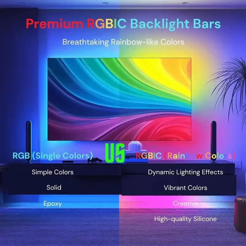 Smart RGBIC LED TV Backlight Strip