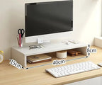 Ergonomic Monitor Riser & Desk Organizer