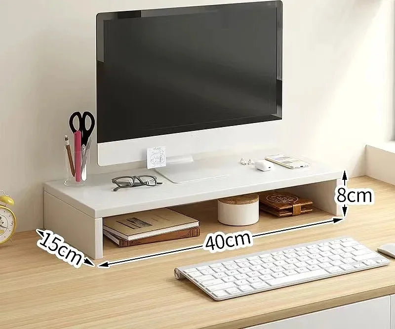 Ergonomic Monitor Riser & Desk Organizer