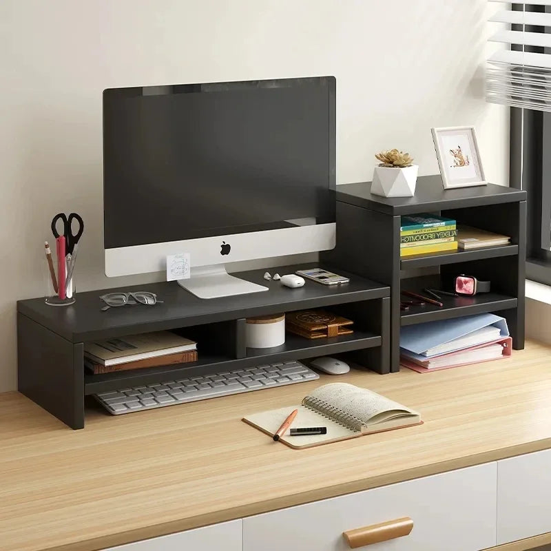 Ergonomic Monitor Riser & Desk Organizer