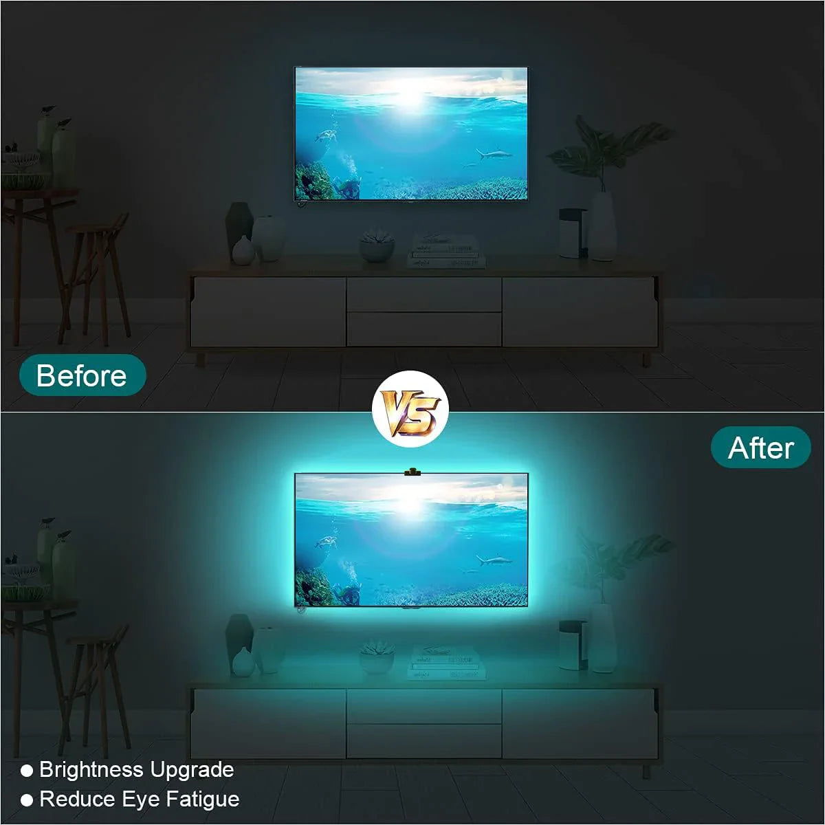 Smart RGBIC LED TV Backlight Strip