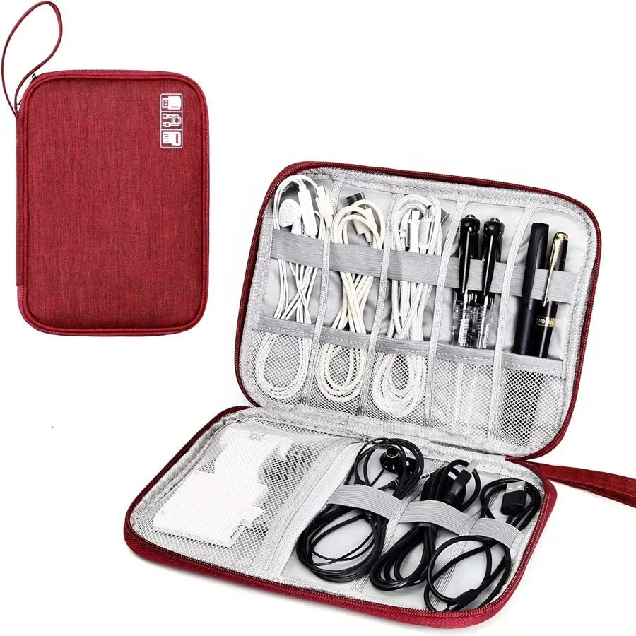 Cable & Gadget Travel Organizer Pouch
