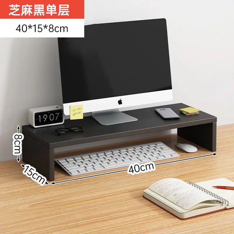 Ergonomic Monitor Riser & Desk Organizer