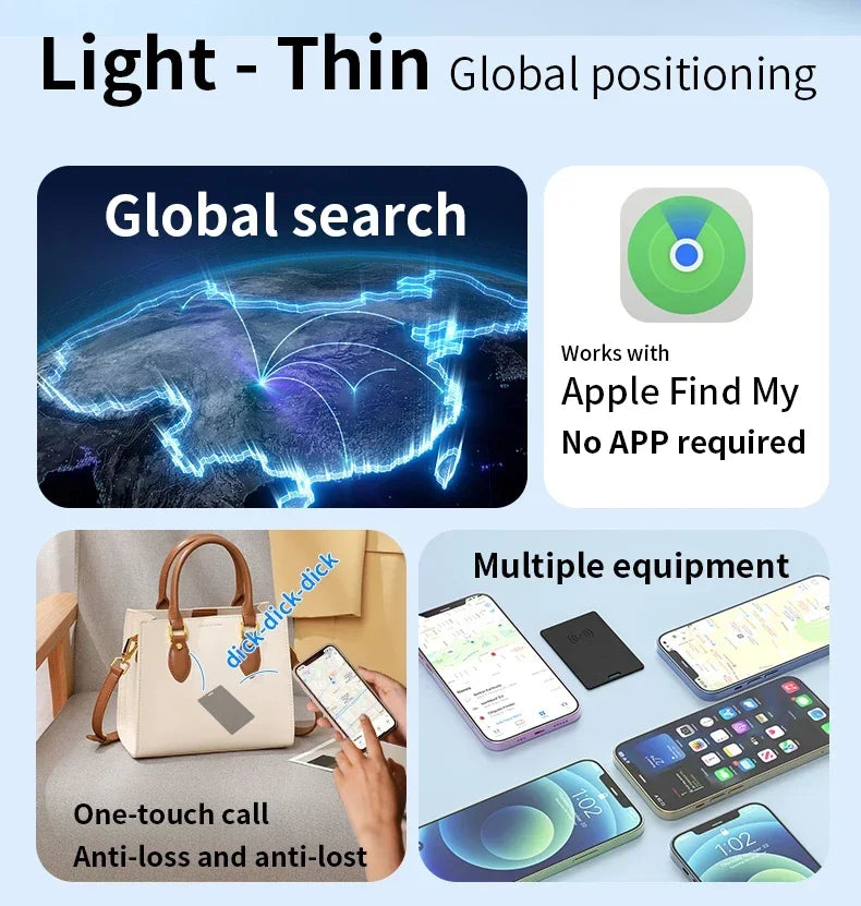 Ultra-Slim Bluetooth Tracker Card